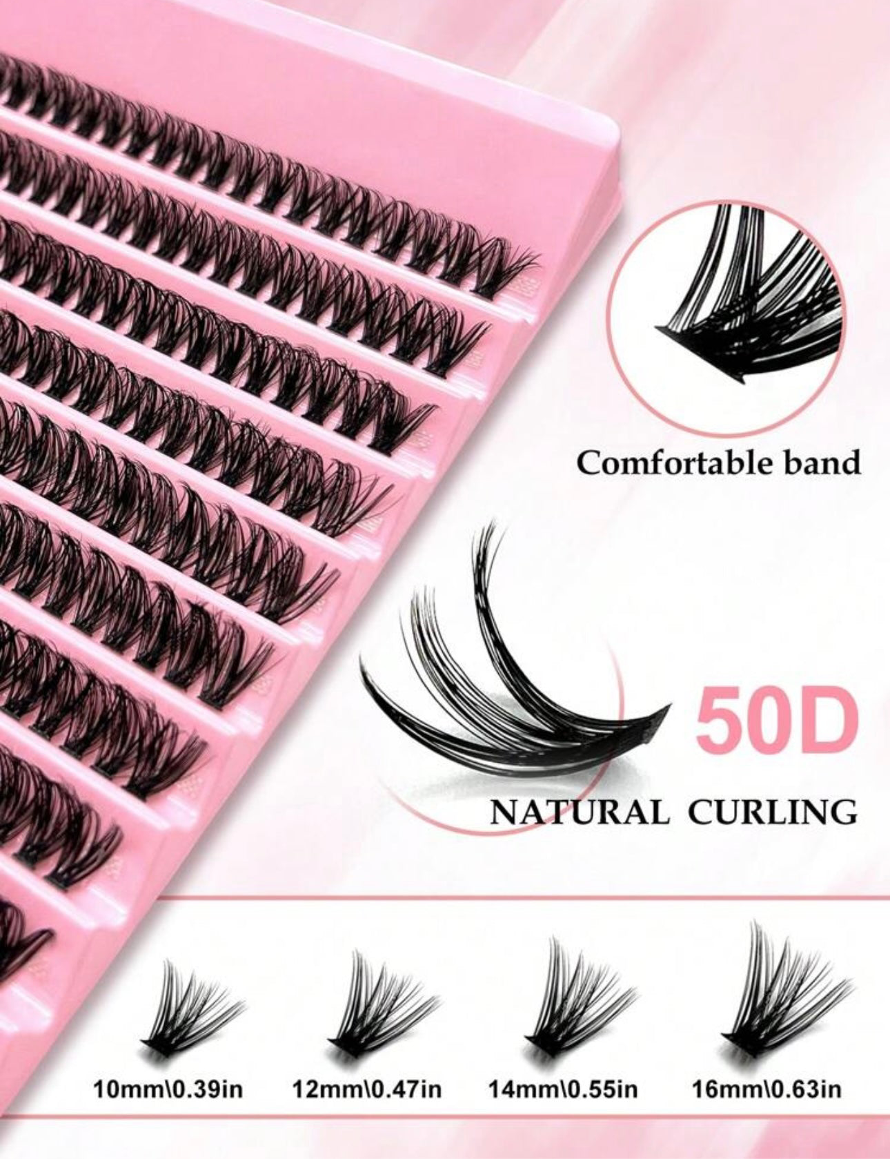 Kit d’extension de cils 8 à 16mm