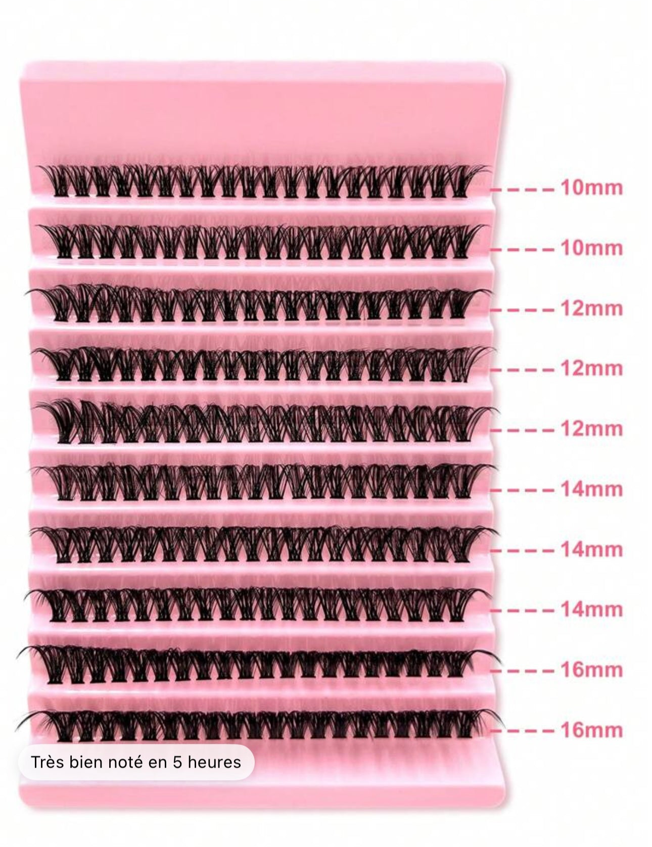 Kit d’extension de cils 8 à 16mm