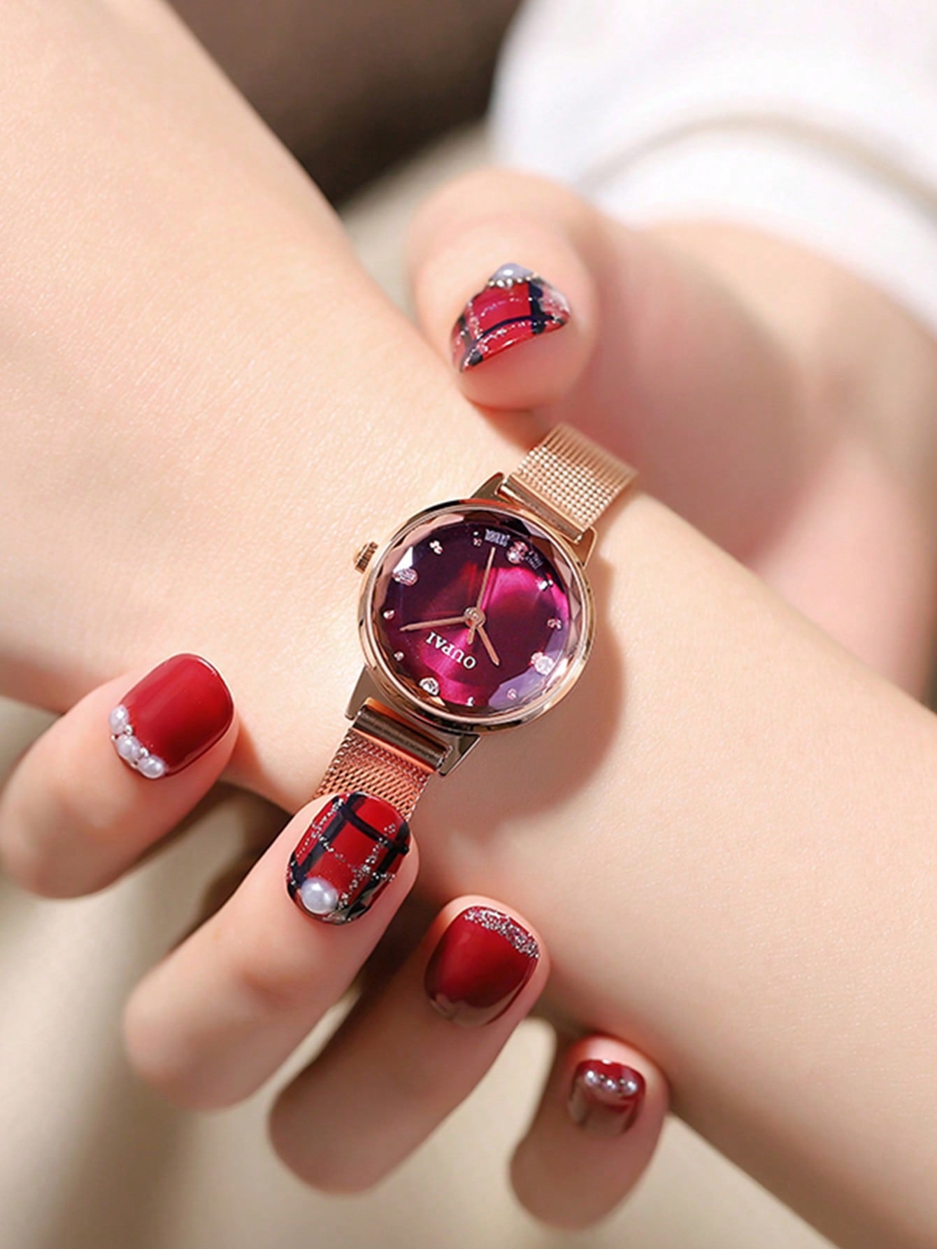 Montre bracelet en acier inoxydable