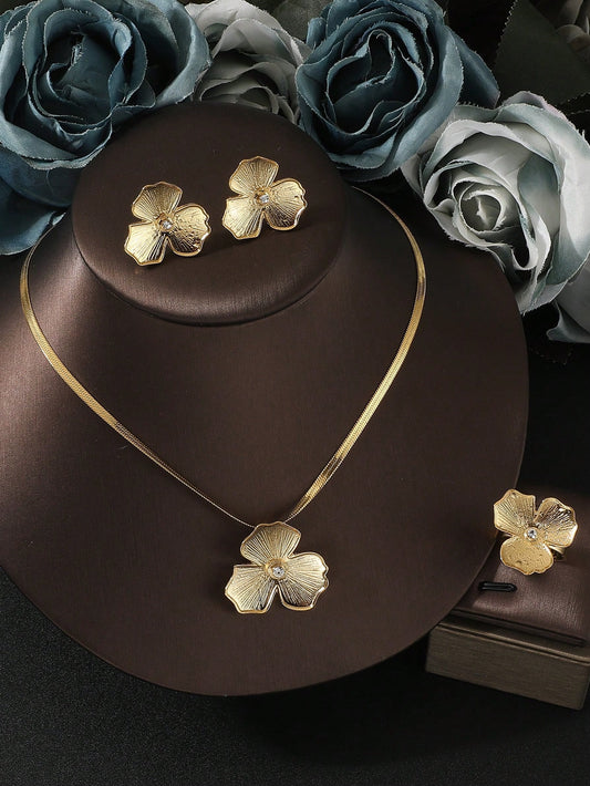 Ensemble de bijoux en acier inoxydable